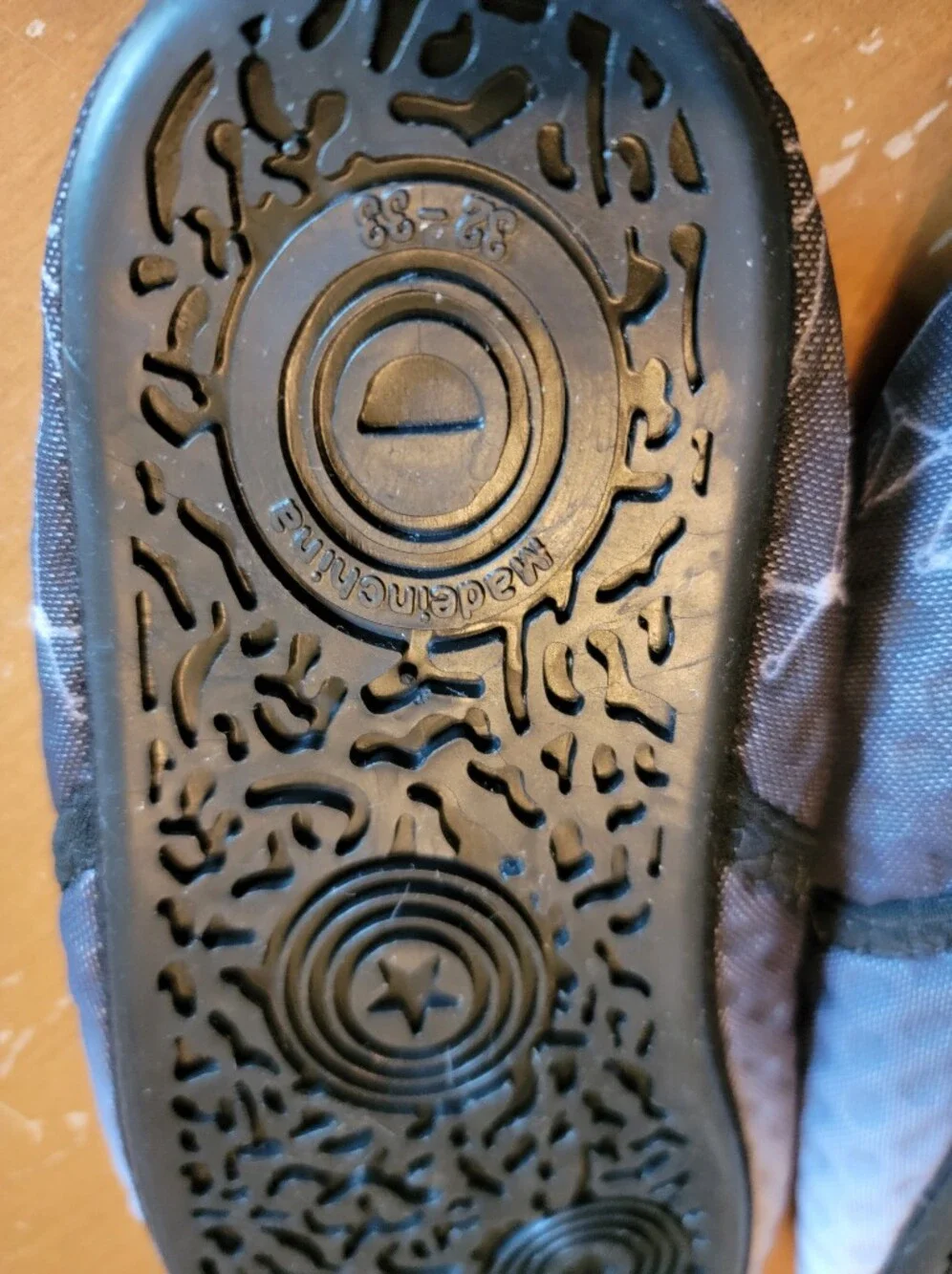 *SALE 2/$20* Kids Water Shoes Grey Black Size 13-13.5